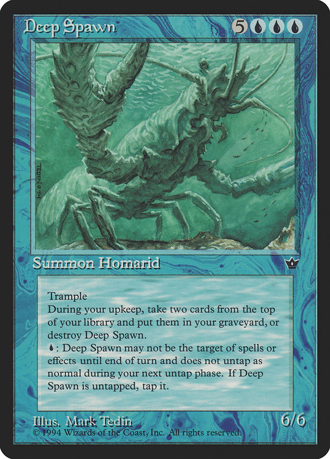 Magic the Gathering Card - Deep Spawn - MTG Circle