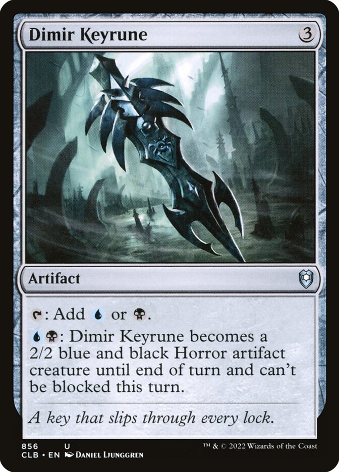 Magic the Gathering Card - Dimir Keyrune - MTG Circle