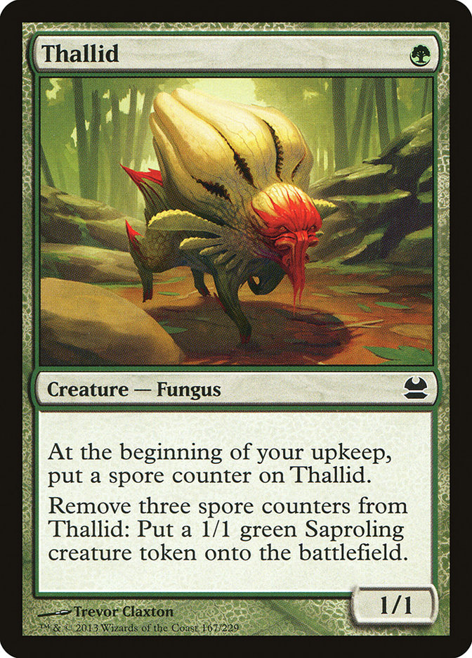Magic the Gathering Card - Thallid - MTG Circle