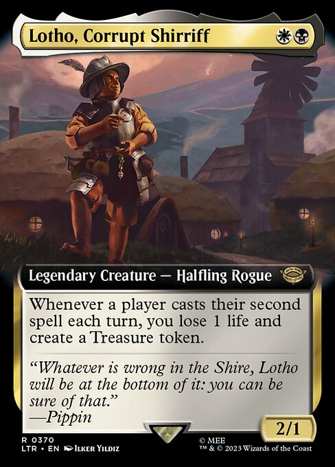 Magic the Gathering Card - Lotho, Corrupt Shirriff - MTG Circle
