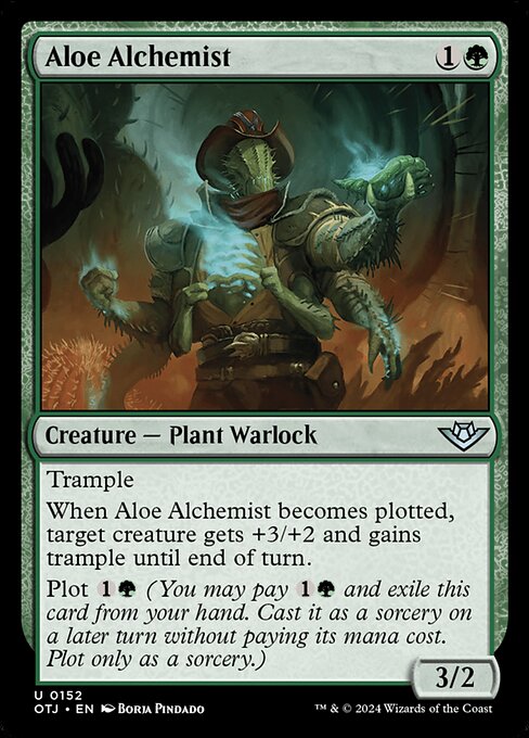 Magic the Gathering Card - Aloe Alchemist - MTG Circle