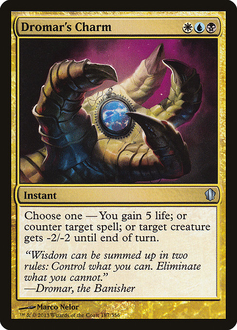 Magic the Gathering Card - Dromar's Charm - MTG Circle