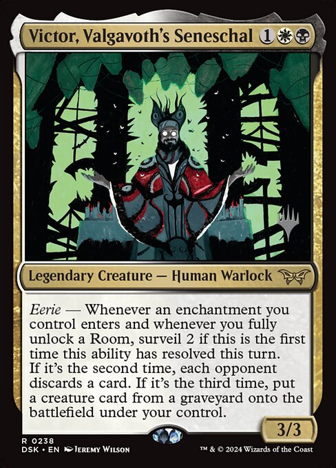 Magic the Gathering Card - Victor, Valgavoth's Seneschal - MTG Circle