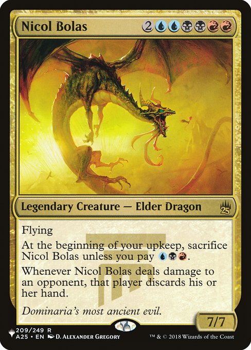 Magic the Gathering Card - Nicol Bolas - MTG Circle