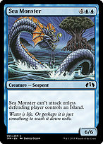 Magic the Gathering Card - Sea Monster - MTG Circle
