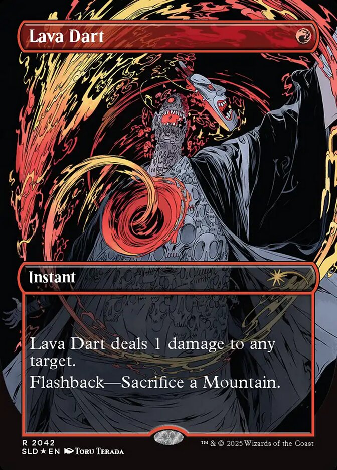 Magic the Gathering Card - Lava Dart - MTG Circle