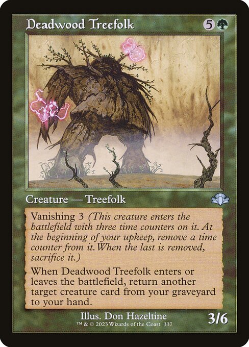 Magic the Gathering Card - Deadwood Treefolk - MTG Circle