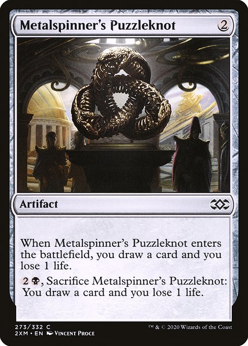 Magic the Gathering Card - Metalspinner's Puzzleknot - MTG Circle