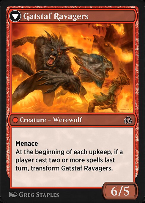 Magic the Gathering Card - Gatstaf Ravagers - MTG Circle