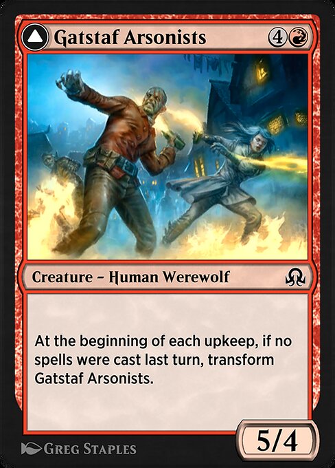 Magic the Gathering Card - Gatstaf Arsonists - MTG Circle