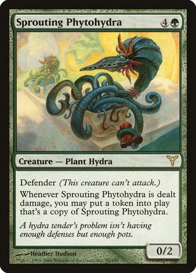 Magic the Gathering Card - Sprouting Phytohydra - MTG Circle
