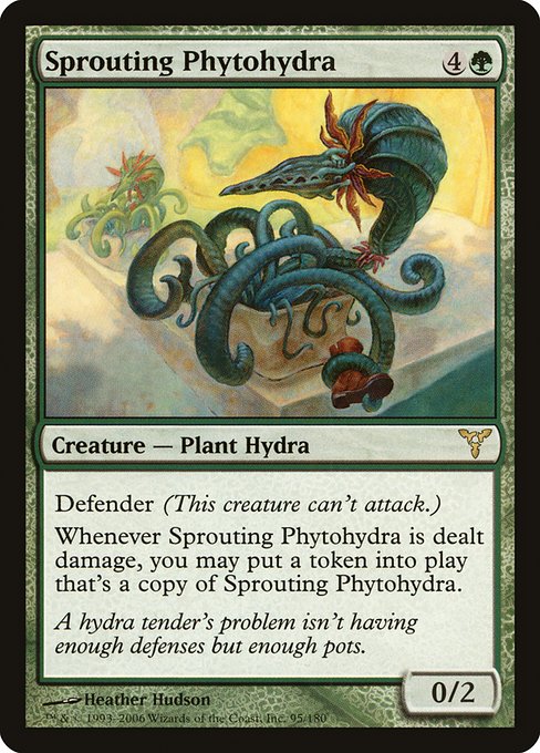 Magic the Gathering Card - Sprouting Phytohydra - MTG Circle