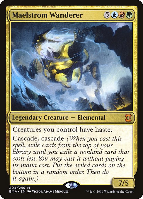 Magic the Gathering Card - Maelstrom Wanderer - MTG Circle