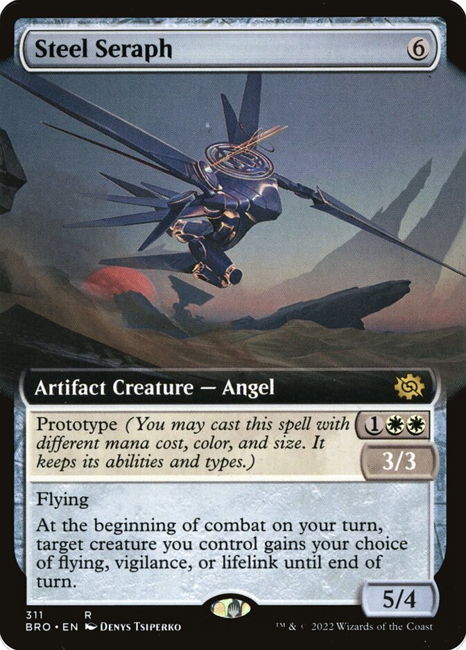 Magic the Gathering Card - Steel Seraph - MTG Circle