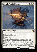 Magic the Gathering Card - Aurelia's Vindicator - MTG Circle