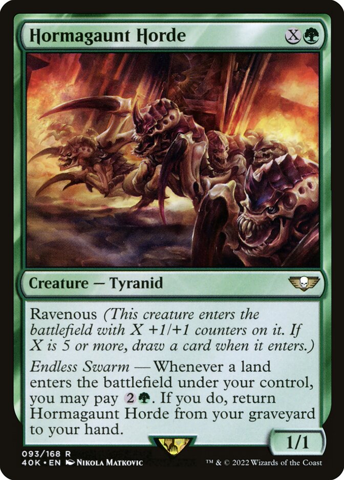 Magic the Gathering Card - Hormagaunt Horde - MTG Circle