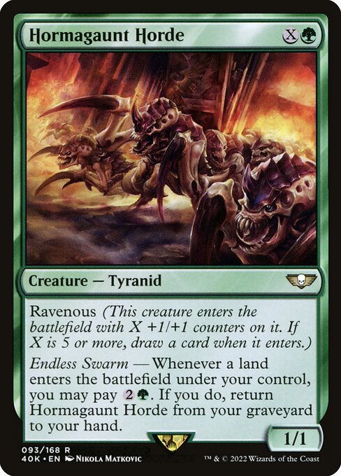 Magic the Gathering Card - Hormagaunt Horde - MTG Circle