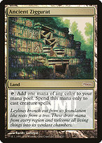 Magic the Gathering Card - Ancient Ziggurat - MTG Circle