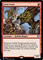 Magic the Gathering Card - Goblin Vandal - MTG Circle