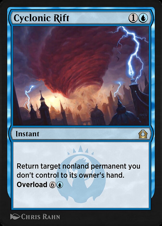 Magic the Gathering Card - Cyclonic Rift - MTG Circle