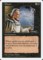 Magic the Gathering Card - Gloom - MTG Circle