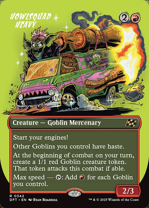 Magic the Gathering Card - Howlsquad Heavy - MTG Circle