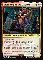 Magic the Gathering Card - Giott, King of the Dwarves - MTG Circle