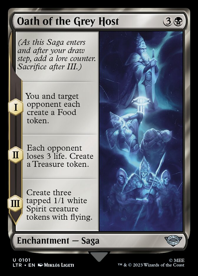 Magic the Gathering Card - Oath of the Grey Host - MTG Circle