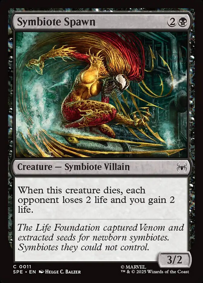 Magic the Gathering Card - Symbiote Spawn - MTG Circle