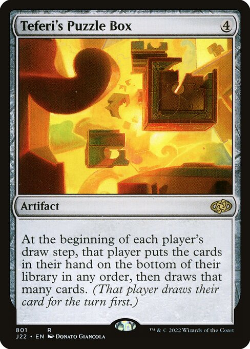 Magic the Gathering Card - Teferi's Puzzle Box - MTG Circle