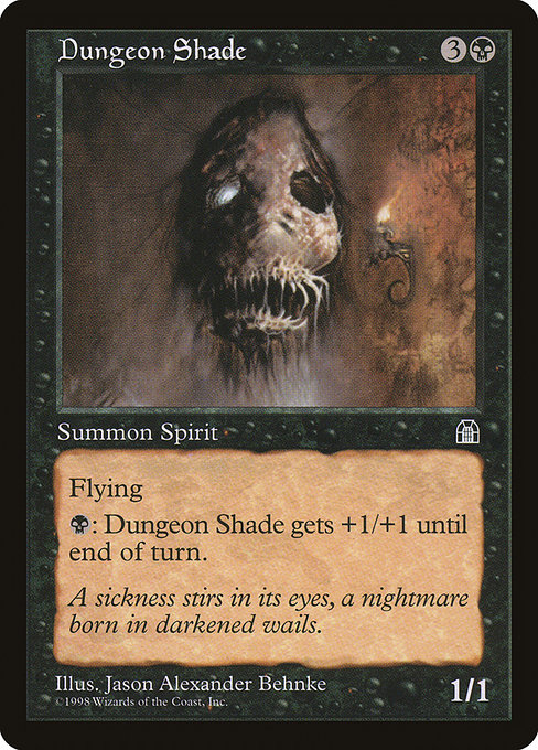 Magic the Gathering Card - Dungeon Shade - MTG Circle