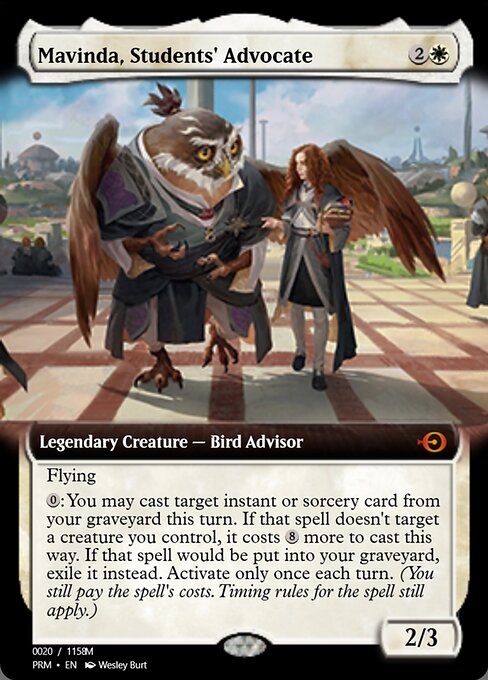 Magic the Gathering Card - Mavinda, Students' Advocate - MTG Circle