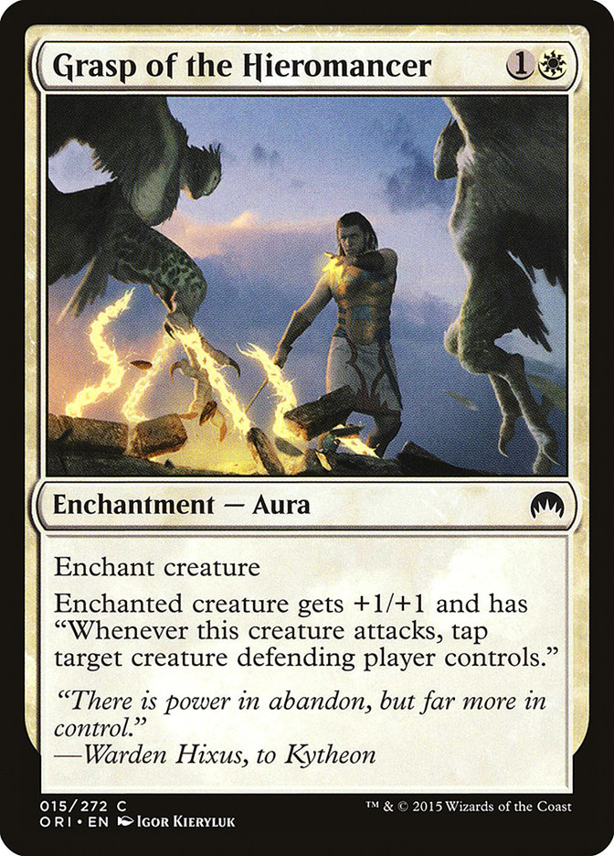 Magic the Gathering Card - Grasp of the Hieromancer - MTG Circle