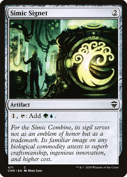 Magic the Gathering Card - Simic Signet - MTG Circle