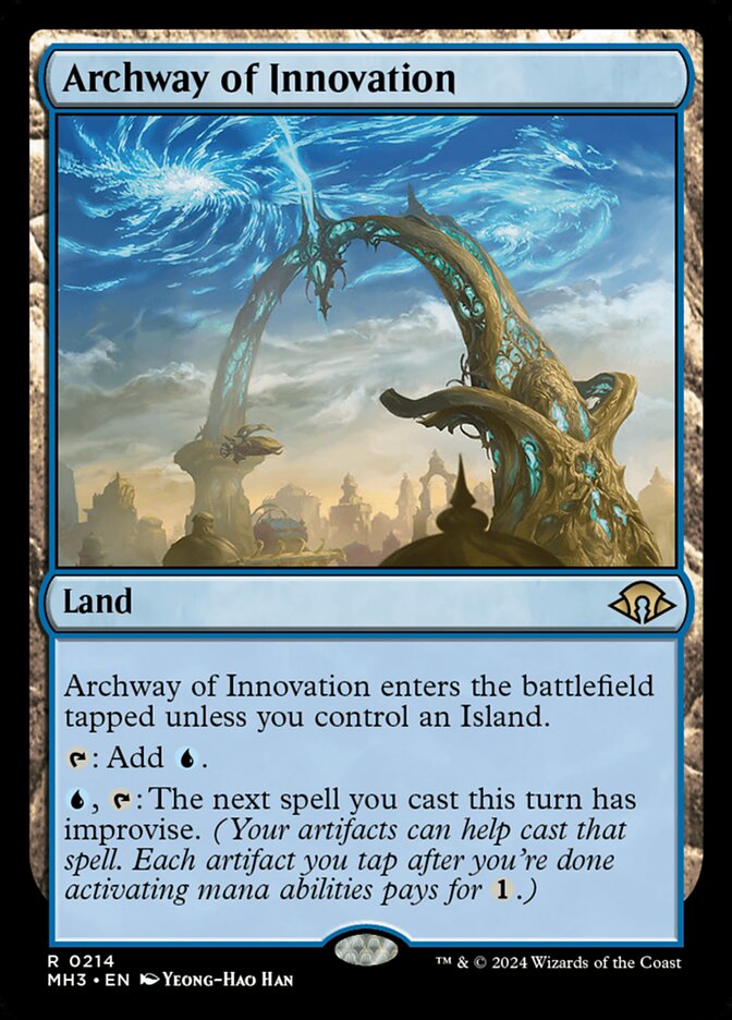 Magic the Gathering Card - Archway of Innovation - MTG Circle