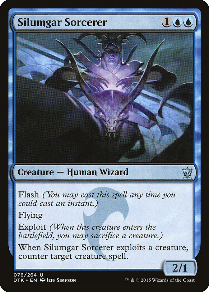 Magic the Gathering Card - Silumgar Sorcerer - MTG Circle