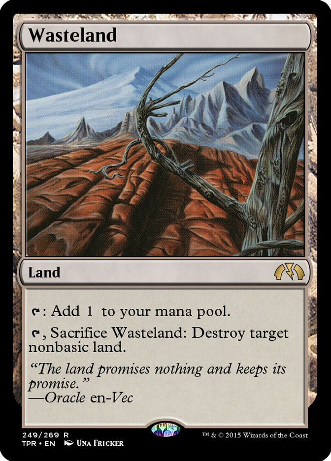 Magic the Gathering Card - Wasteland - MTG Circle