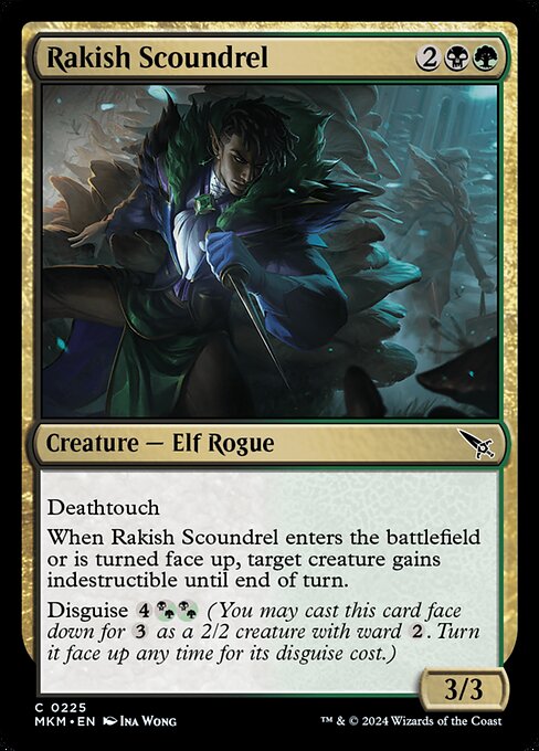Magic the Gathering Card - Rakish Scoundrel - MTG Circle
