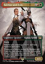 Magic the Gathering Card - Balthier and Fran - MTG Circle