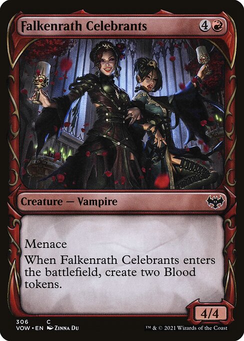 Magic the Gathering Card - Falkenrath Celebrants - MTG Circle