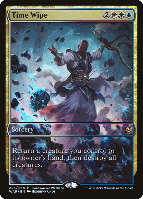 Magic the Gathering Card - Time Wipe - MTG Circle