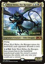 Magic the Gathering Card - Nicol Bolas, the Ravager // Nicol Bolas, the Arisen - MTG Circle