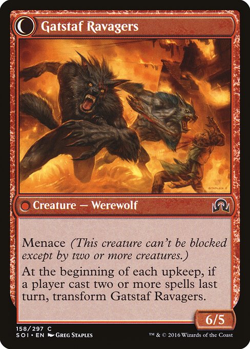 Magic the Gathering Card - Gatstaf Ravagers - MTG Circle