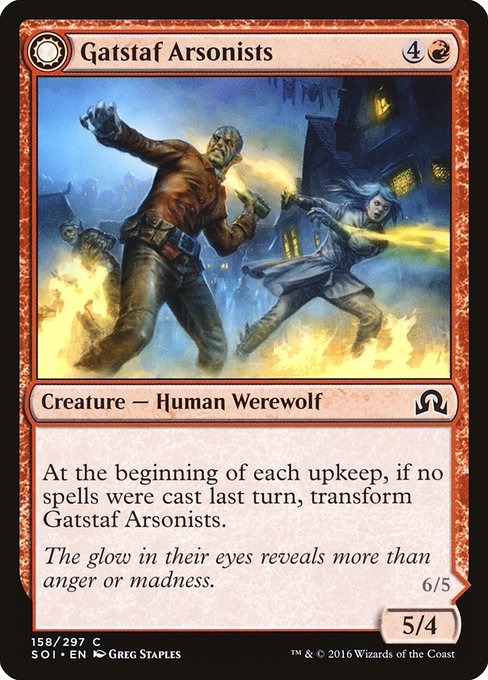 Magic the Gathering Card - Gatstaf Arsonists - MTG Circle