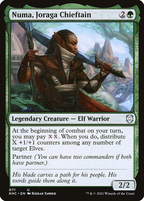 Magic the Gathering Card - Numa, Joraga Chieftain - MTG Circle