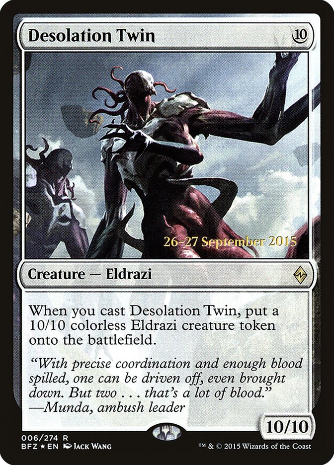 Magic the Gathering Card - Desolation Twin - MTG Circle
