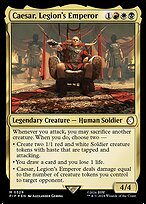 Magic the Gathering Card - Caesar, Legion's Emperor - MTG Circle