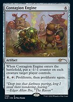 Magic the Gathering Card - Contagion Engine - MTG Circle