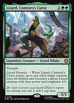 Magic the Gathering Card - Lizard, Connors's Curse - MTG Circle