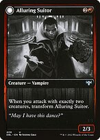 Magic the Gathering Card - Alluring Suitor // Deadly Dancer - MTG Circle